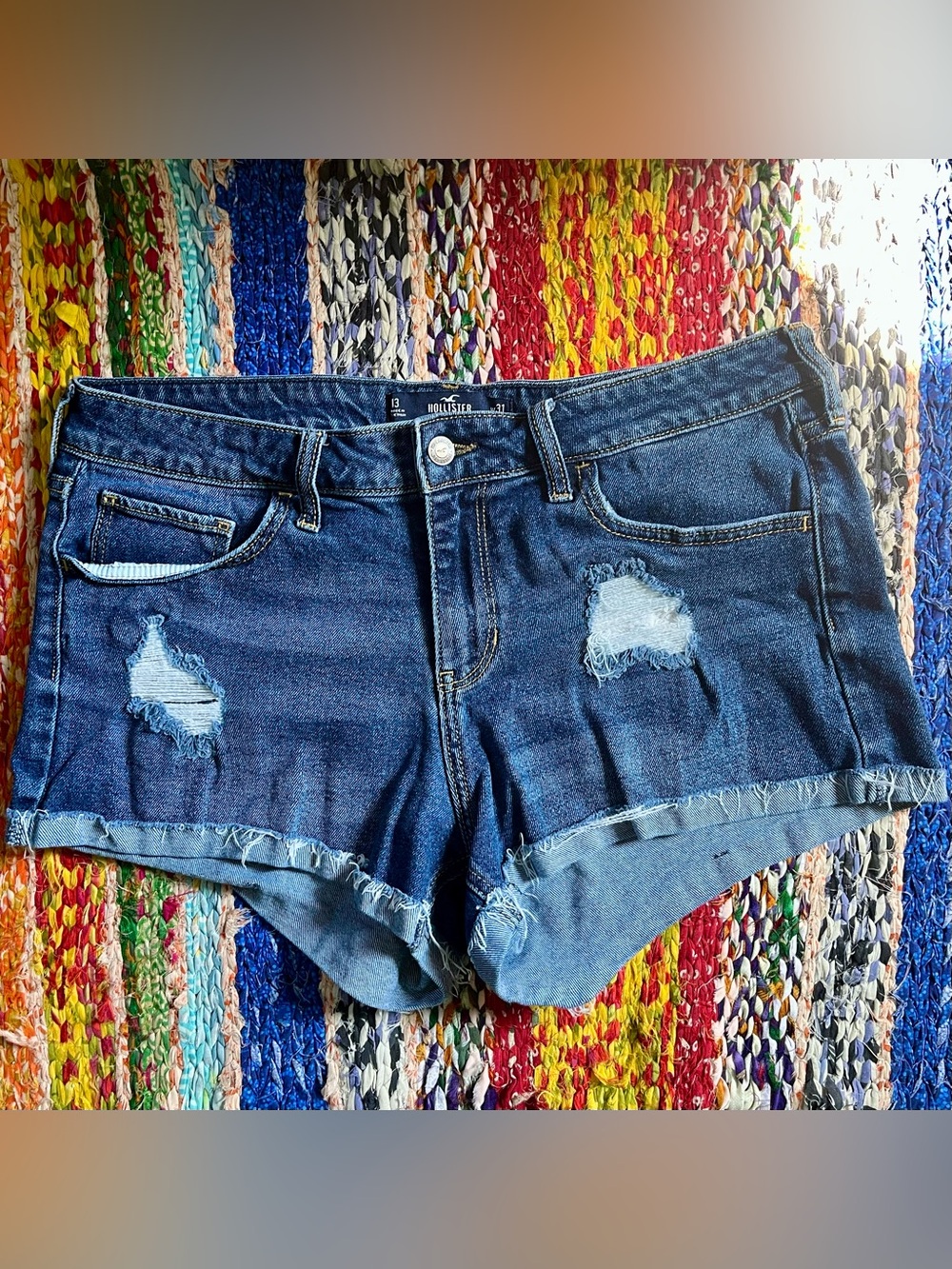 Hollister Low Rise Boyfriend Short 3”